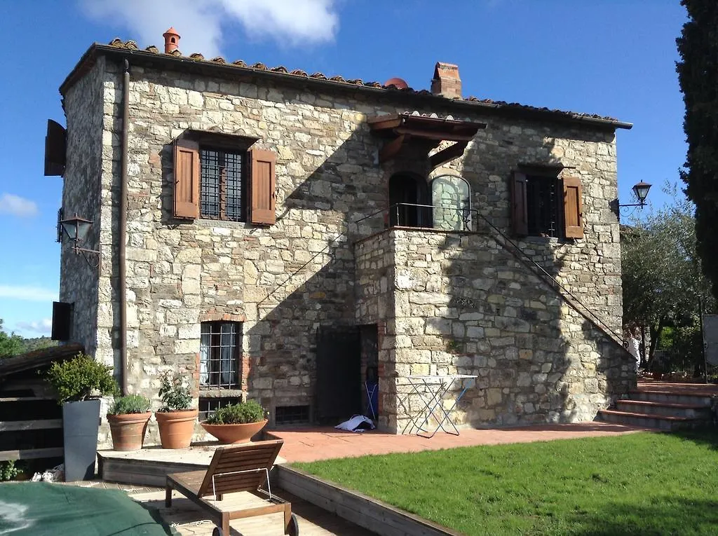 Vila Casale La Petrosa Radda in Chianti Itálie